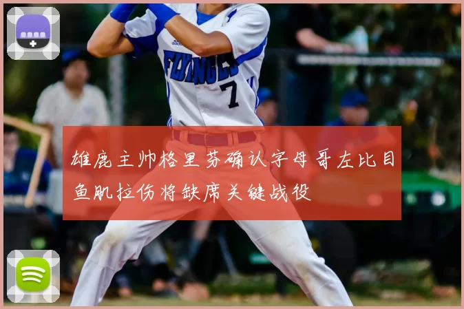雄鹿主帅格里芬确认字母哥左比目鱼肌拉伤将缺席关键战役